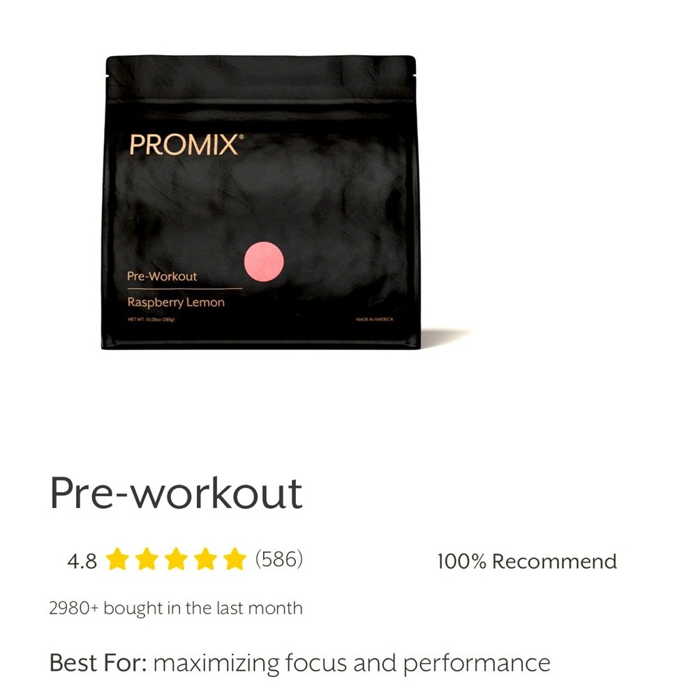 Promix pre-workout